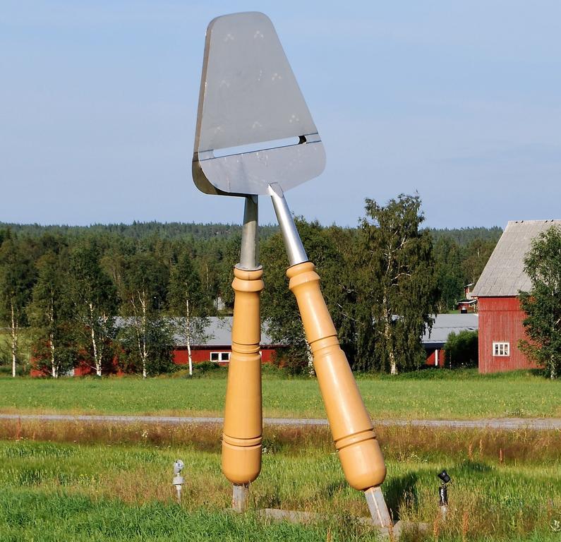 Lufta Camping & Restaurang Ånäset Bagian luar foto